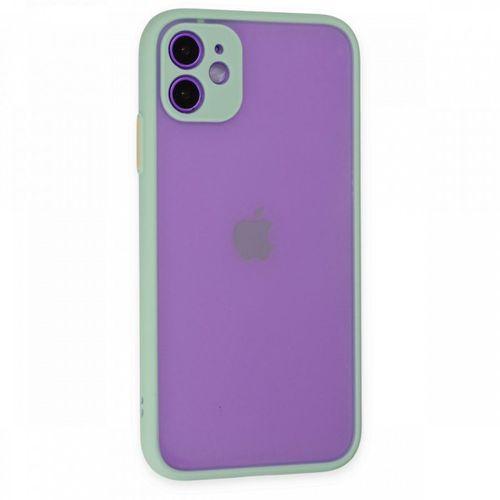 iPhone 11 Kılıf Montreal Silikon Kapak - Turkuaz