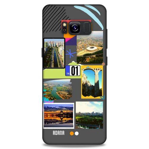 Lopard Samsung Galaxy S8 Uyumlu Kılıf Şehirli ※ (1) Adana Kılıfı