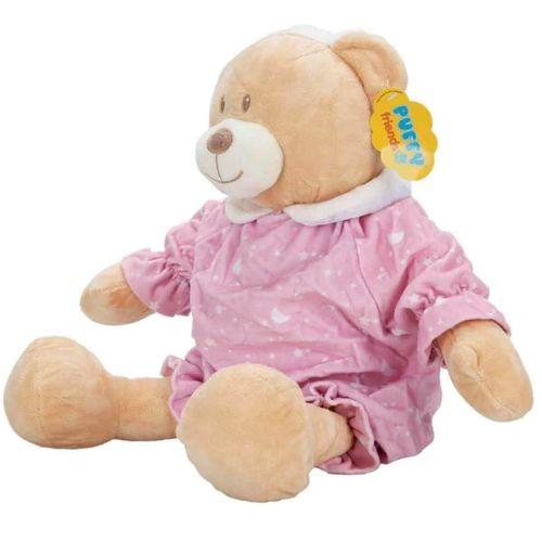 Çocuk 4761 Pijamalı Peluş Ayı 30 cm -Sunman