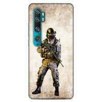 Lopard Xiaomi Mi Note 10 Uyumlu Kılıf GameX (21) Koruyucu Kapak Soldier