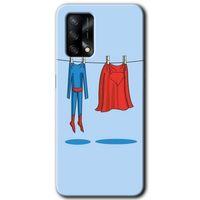 Oppo A54 Kılıf HD Desen Baskılı Arka Kapak + Temperli Cam - İzin Günü