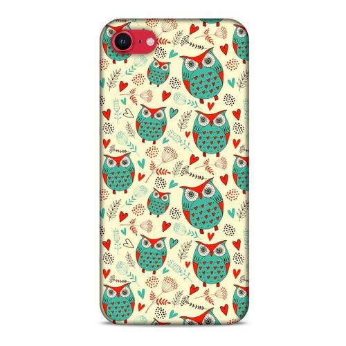 Baykuşlar (20) Desenli Silikon Kapak Telefon Kabı Apple iPhone SE 2020 Kılıf