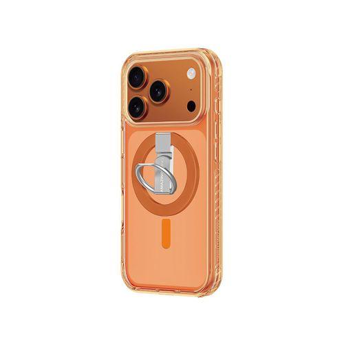 Apple iPhone 17 Pro Max Kılıf M-safe Şarj Özellikli Yüzük Standlı Amazingthing Titan Pro Serisi Kapak