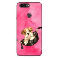 Vestel Venüs V6 Kılıf Köpek Kıyafetleri (2) Kabı French Bulldog Çanta