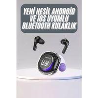 Kulak İçi Bluetooth Kulaklık Anc Enc Özellikli Şarj Göstergeli Kablosuz Kulaklık