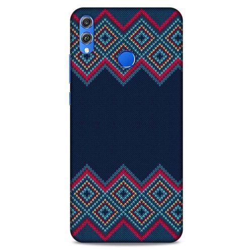 Kazak (37) Desenli Silikon Kapak Huawei Honor 8x Kılıf
