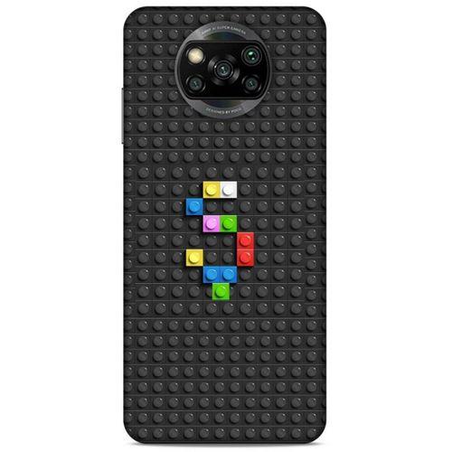 Lopard Xiaomi Redmi Poco X3 Uyumlu Kılıf BloX (31) TPU Kılıf Ş Harfi