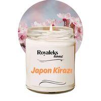 Doğal Özel Seri Kokulu Dekoratif Kavanoz Mum 210 cc - Japon Kirazı Esansı - RYL