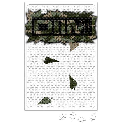 Logo Dıım floral Camuflado Puzzle 240 Parça Yapboz
