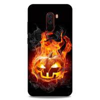 Lopard Xiaomi Pocophone F1 Uyumlu Kılıf FireX (21) Koruyucu Kapak Halloween