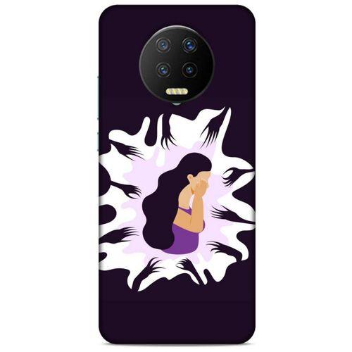 Lopard İnfinix Note 7 Uyumlu Kılıf Depresyon (31) TPU Kılıf