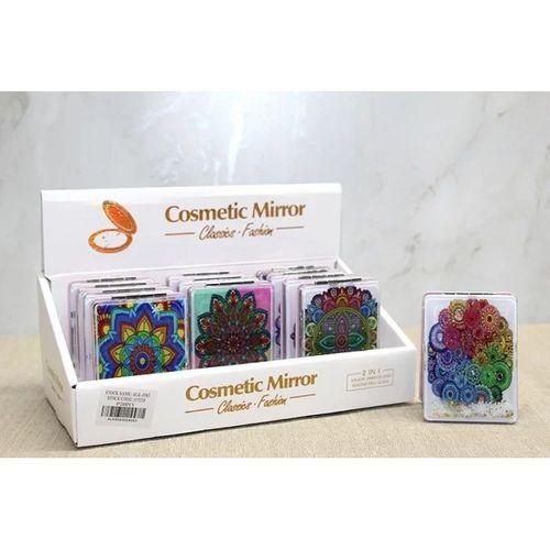 Mandala Desenli Hareketli Sulu El Aynası Alk4583