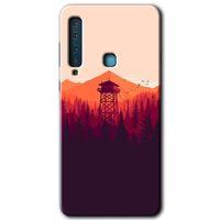 Galaxy A9 2018 Kılıf HD Desen Baskılı Arka Kapak - Gözlem Kulesi