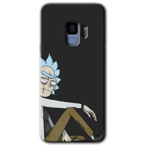 Samsung Galaxy S9 HD Baskılı Kılıf + 9D Tam Ekran Koruyucu - Rick