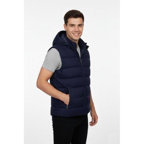 Erkek Spor Kapüşonlu Yelek Regular Kalıp 961-309 BGL-ST04874