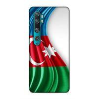 Xiaomi Mi Note 10 Pro Uyumlu Kılıf Azarbaijan (21) Koruyucu Kapak Bayrak