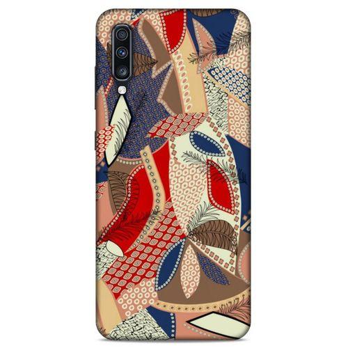 Lopard Samsung Galaxy A70s Uyumlu Kılıf Soyut Sanat (41) Baskılı Tank Kılıf