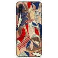 Lopard Samsung Galaxy A70s Uyumlu Kılıf Soyut Sanat (41) Baskılı Tank Kılıf