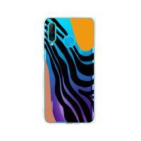 Huawei P30 Lite Modern Art Şeffaf Telefon Kılıfı
