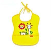 Babyjem BabyJem Poli Muşamba Küçük Mama Önlüğü 030 Sarı