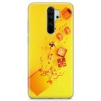 Xiaomi Redmi Note 8 Pro Kılıf Alışveriş Çantası Arka Kapak Koruma Desenli Full Koruyucu