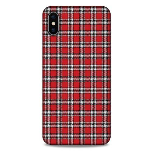 Gömlek (31) Desenli Silikon Kapak Telefon Kabı Apple iPhone XS Max Kılıf