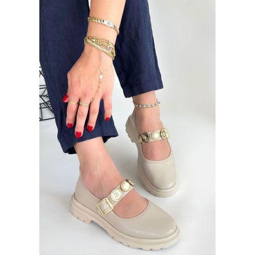 Okira Bej Rugan Oxford Ayakkabı