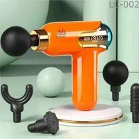 Yeni Nesil Darbeli Titreşimli Şarjlı Sporcu Masaj Tabancası 4 Başlıklı