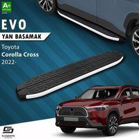 S-Dizayn Toyota Corolla Cross Evo Aluminyum Yan Basamak 183 Cm 2022 Üzeri