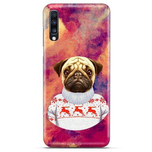 General Mobile GM 20 Kılıf Köpek Kıyafetleri (6) Silikon Kılıf Pug Kazak