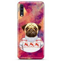 General Mobile GM 20 Kılıf Köpek Kıyafetleri (6) Silikon Kılıf Pug Kazak