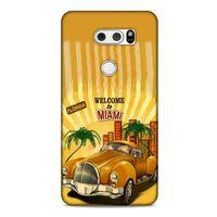 Retro (18) Desen Telefon Kılıfları Renkli LG K40S Kılıf