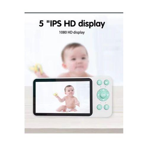 5 Inc Ekran Bebek Kamerası Monitörlü Konuşma Özellikli Işıklı Gece Görüslü Kamera