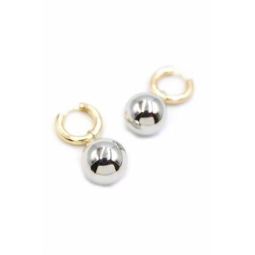 Top Küpe - Gümüş