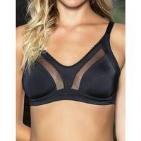 Büyük Beden Uyumlu Siyah Tül Detaylı Günlük Sütyen, B,c Cup Balensiz Konforlu Sütyen