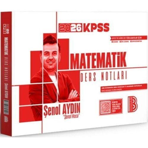 2026 KPSS Matematik Ders Notları Benim Hocam