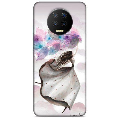 Lopard İnfinix Note 7 Uyumlu Kılıf Y.Liva-2020 Seri Mutlu Peri Fit Design Kılıf