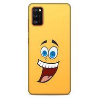 Lopard Samsung Galaxy A41 Uyumlu Kılıf Emojix (72) Tam Koruma Kılıfı