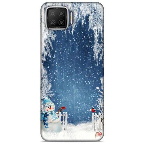 Oppo A73 Kılıf Snowix (6) Silikon Kılıf Açık Mavi