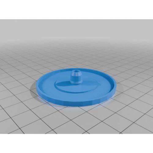 Star Trek Alliance İçin Snap Birleşimli Dairesel Taban ve Amper Kadranı 3D Baskı (Bu ürün Sadece Plastik parçadır - Almadan Önce Soru Sorabilirsiniz)