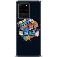 Samsung Galaxy S20 Ultra Kılıf HD Baskılı Kılıf - Küplerdeki İnsanlar + Tam Ekran Koruyucu
