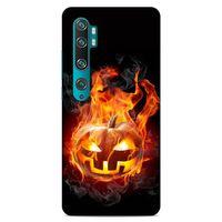 Lopard Xiaomi Mi Note 10 Uyumlu Kılıf FireX (21) Koruyucu Kapak Halloween