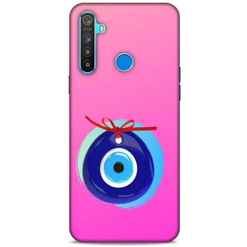 Nazarium (42) Desenli Silikon Kapak Oppo Realme 5i Kılıf