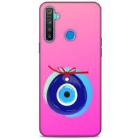 Nazarium (42) Desenli Silikon Kapak Oppo Realme 5i Kılıf