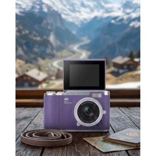 Vlog Kamera 4k Video 48 Mp Otomatik Odaklı Flip Ekranlı