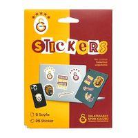 Galatasaray 5 Yıldız Sticker Paketi 5 Sayfa Orijinal Lisanslı
