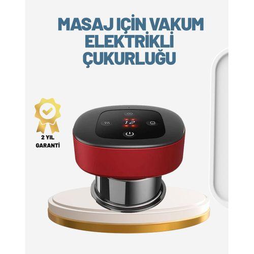 Akıllı Vakumlu Kupa Masaj Cihazı Ağrı Giderici ve Rahatlatıcı Terapi