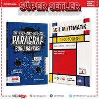 Acil Trigonometri ve AKM Paragraf Soru Bankası Seti 2 Kitap