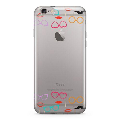 Apple iPhone 6 Plus - 6S Plus Kılıf Cerceveler Arka Kapak Koruma Desenli Full Koruyucu