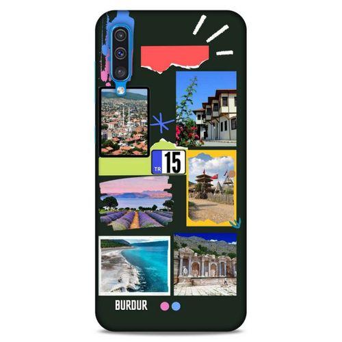Lopard Samsung Galaxy A50 Uyumlu Kılıf Şehirli ※ (15) Burdur Antişok Kılıf